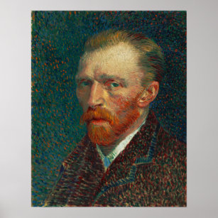 Poster Van Gogh - Self-Portrait