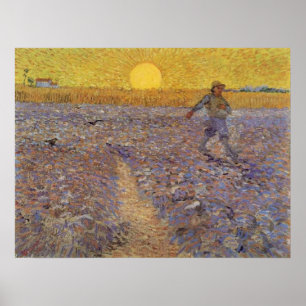 POSTER VAN GOGH - SOWER COM SOL DE AJUSTE