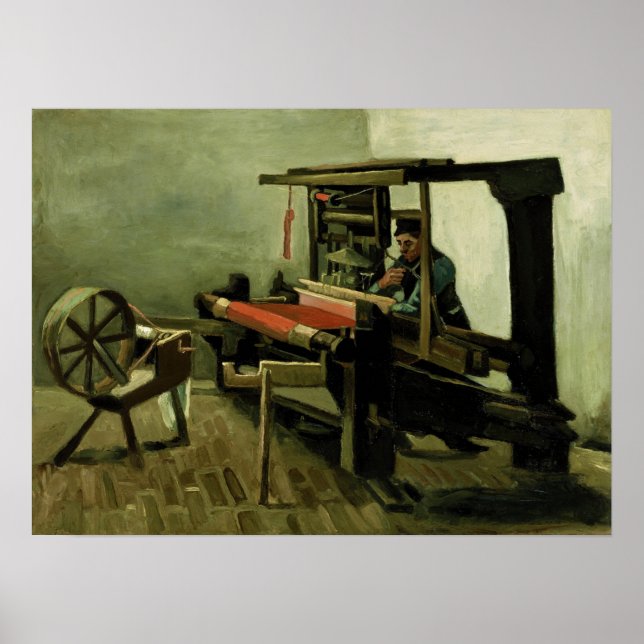 Poster Van Gogh - Tecelão (Frente)