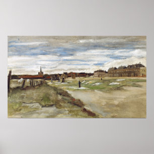 Poster Van Gogh - Terra De Branqueamento Em Scheveningen