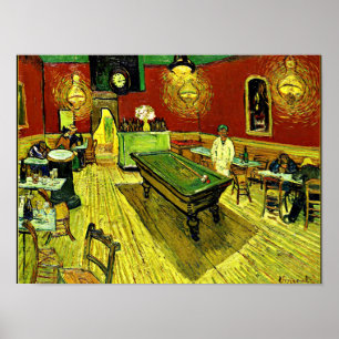 Poster Van Gogh - The Night Cafe