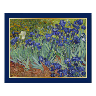 Póster Van Gogh torna iridescentes as belas artes do