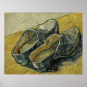 Poster Van Gogh - Um Par De Clogs De Couro