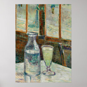 Póster Van Gogh - Vidro da vida estática de Absinthe e C