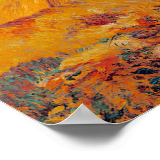 Poster Van Gogh Wheat Fields