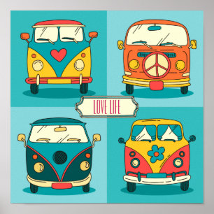 Poster Van Retroativa (Mensagem Personalizada)