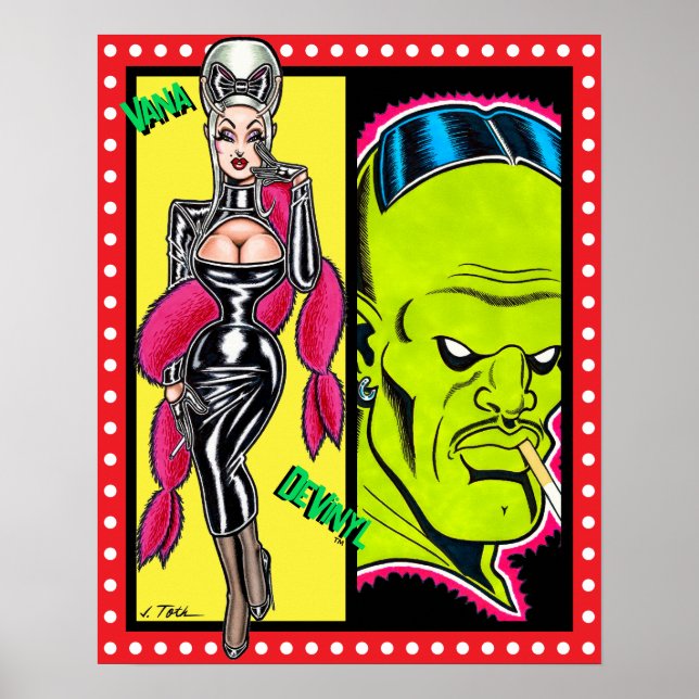 Poster Vana DeVinyl™/Apaixonada (Frente)