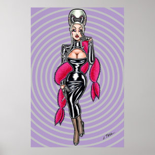Poster Vana DeVinyl™/Deusa do Glamour