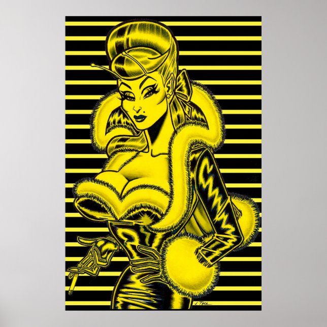 Poster Vana DeVinyl™/Futuro Noir (Frente)
