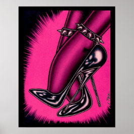 Poster Vana DeVinyl™/Spike Heels