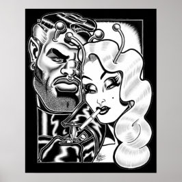 Poster Vana e Rocco/Cartaz de Filme Noir