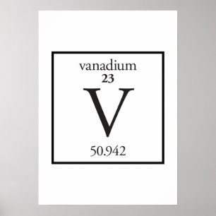 Póster Vanádio