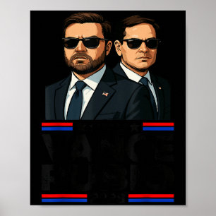 Poster Vance Rubio 2028 J D Vance Marco Rubio Presidente