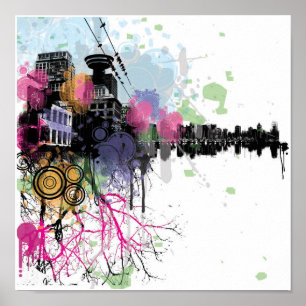 Póster Vancouver Roots