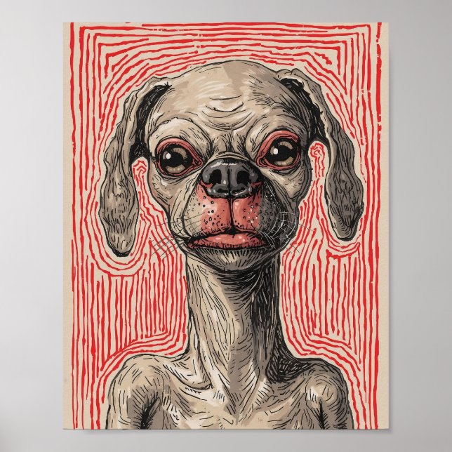 Poster Vanguarda / Expressionismo Moderno (Frente)