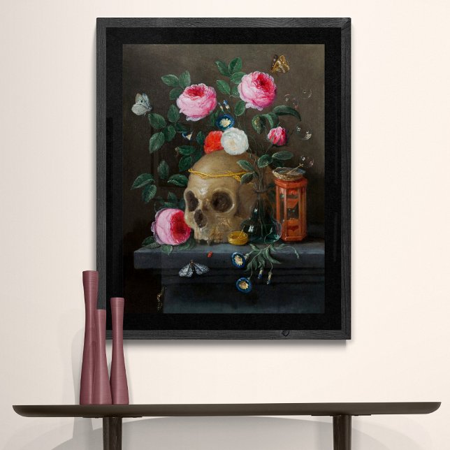 Poster Vanitas Still Life Skull (Criador carregado)