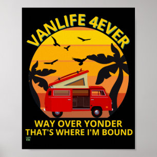 poster "VANLIFE..."