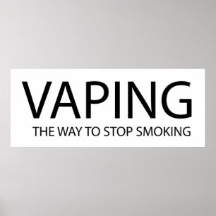 Póster Vaping