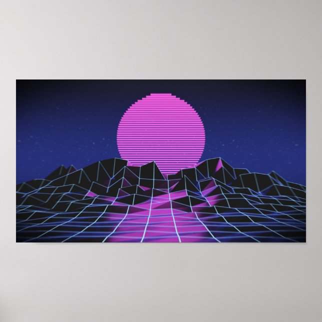 Poster Vaporwave (Frente)