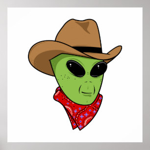 Póster Vaqueiro estrangeiro