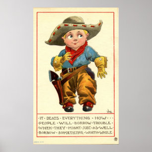 Poster Vaqueiro pequeno