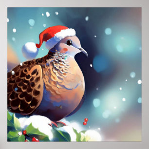 Poster Vara de Tartaruga de Natal 2