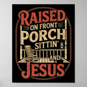 Poster Varanda da Frente Sittin & Jesus Cristão Count
