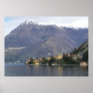 Poster Varenna Italia, lago Como
