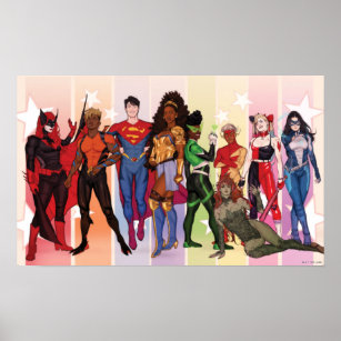 Poster Variante DC Pride Comic Cobrir 2022