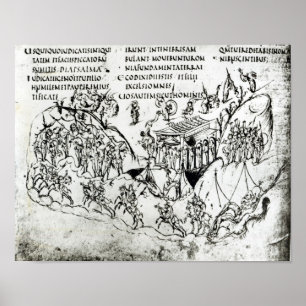 Poster Várias cenas ilustrando um salmo 2