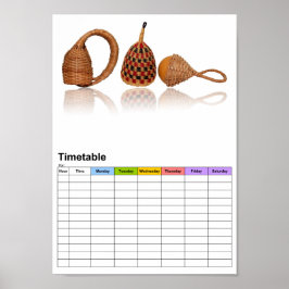 Póster Várias corridas/Calendário