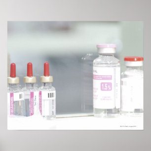 Póster Variedade de soluções médicas