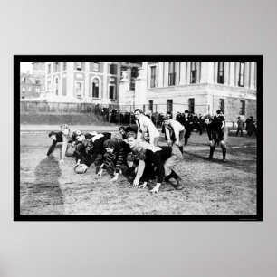 Póster Varsity Football Columbia 1914