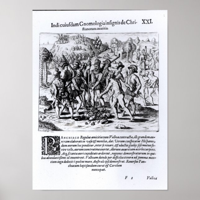 Poster Vasco Nunez de Balboa (Frente)