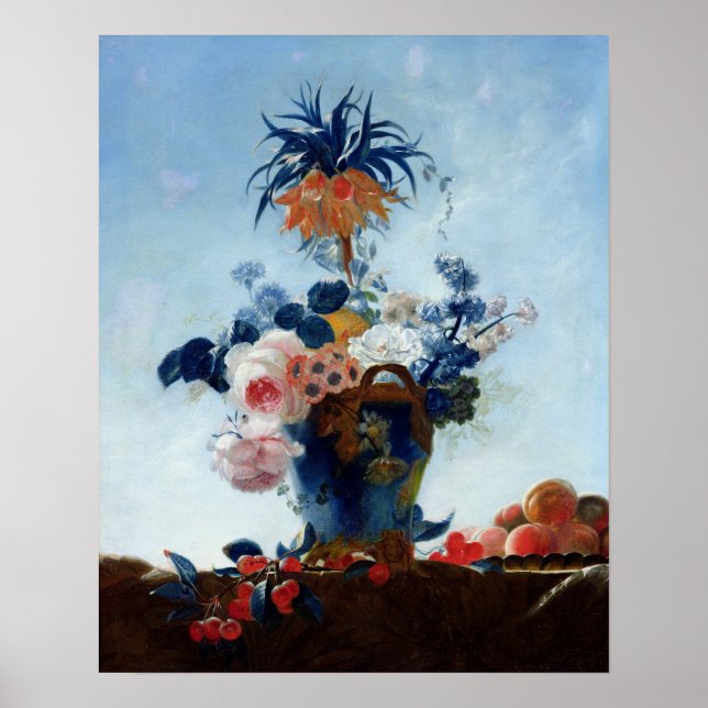 Póster Vase com Flores (Frente)