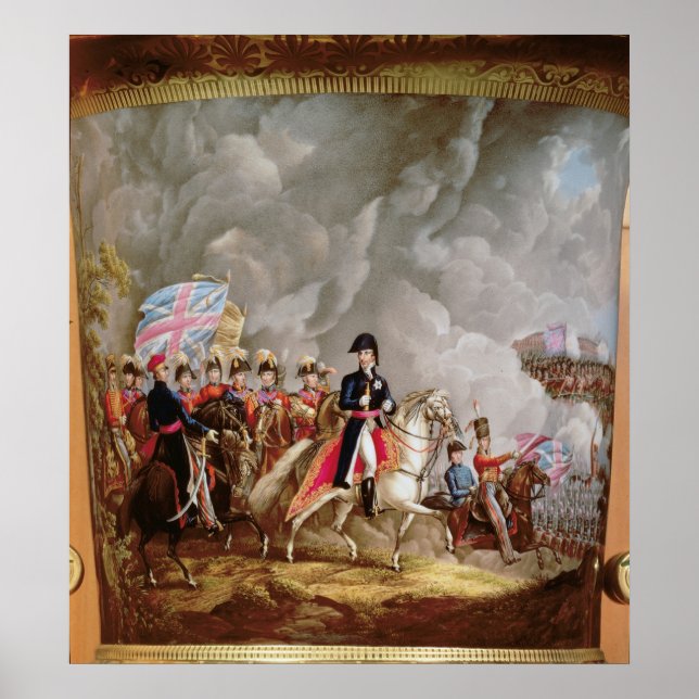 Poster Vase com representação de Wellington (Frente)