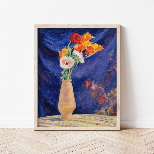 Poster Vase d’Anémones | Henri Lebasque (Criador carregado)