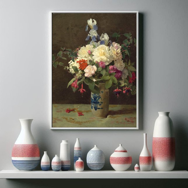 Poster Vase das Flores, George Cochran Lambdin (Criador carregado)