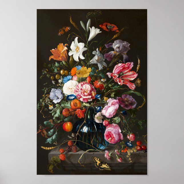 Poster Vase das Flores | Jan Davidsz de Heem (Frente)