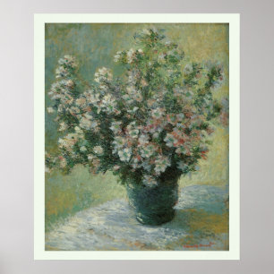 Póster Vase das Flores por Claude Monet