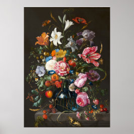 Poster Vase das Flores por Jan Davidsz de Heem.