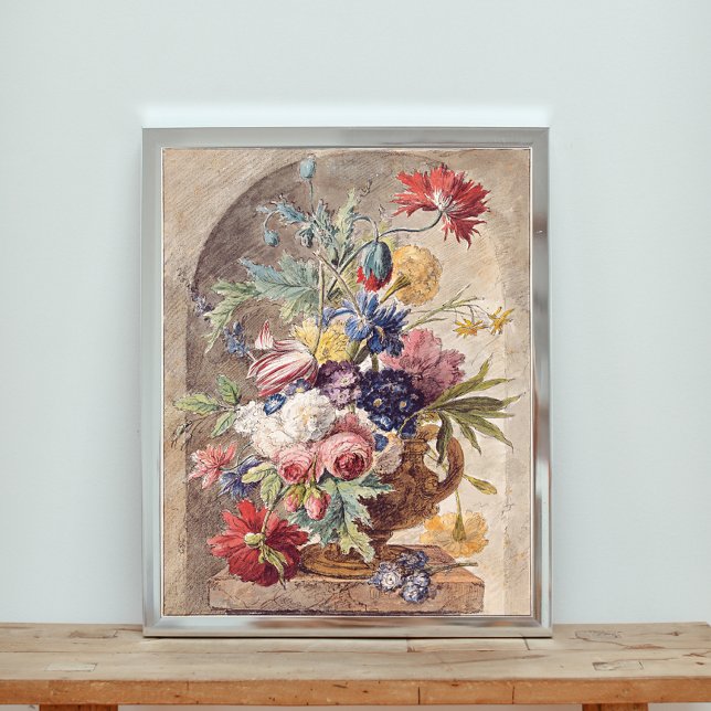Poster Vase das flores por Jan van Huysum (Criador carregado)