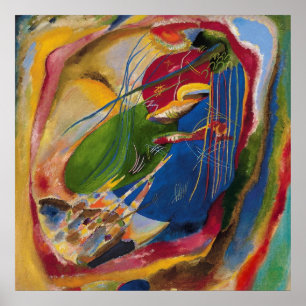 Poster Vasily Kandinsky - Imagem Com Três Pontos