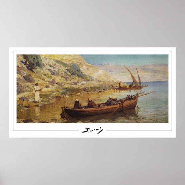 Poster Vasily Polenov Cartaz de Arte Zedign #157 (Frente)