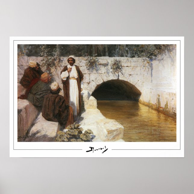 Poster Vasily Polenov Cartaz de Arte Zedign #164 (Frente)
