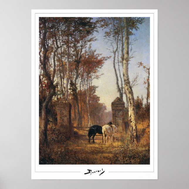 Poster Vasily Polenov Cartaz de Arte Zedign #179 (Frente)
