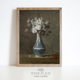 Poster Vaso de Flores, pintura de Jean-Baptist