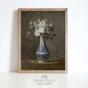 Poster Vaso de Flores, pintura de Jean-Baptist
