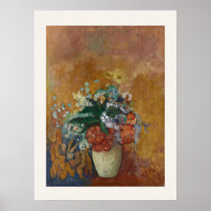Poster Vaso de Flores por Odilon Redon - Arte Floral