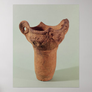 Póster Vaso de Jomon da província de Kanto